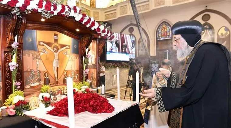 بداية أسبوع الآلام في الكنيسة القبطية الارثوذكسية